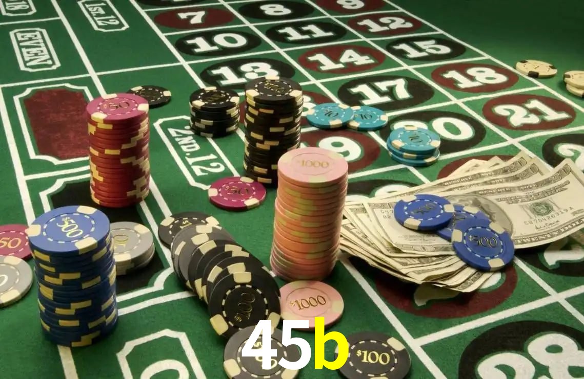 Sinta a adrenalina dos jogos de cassino com 45b